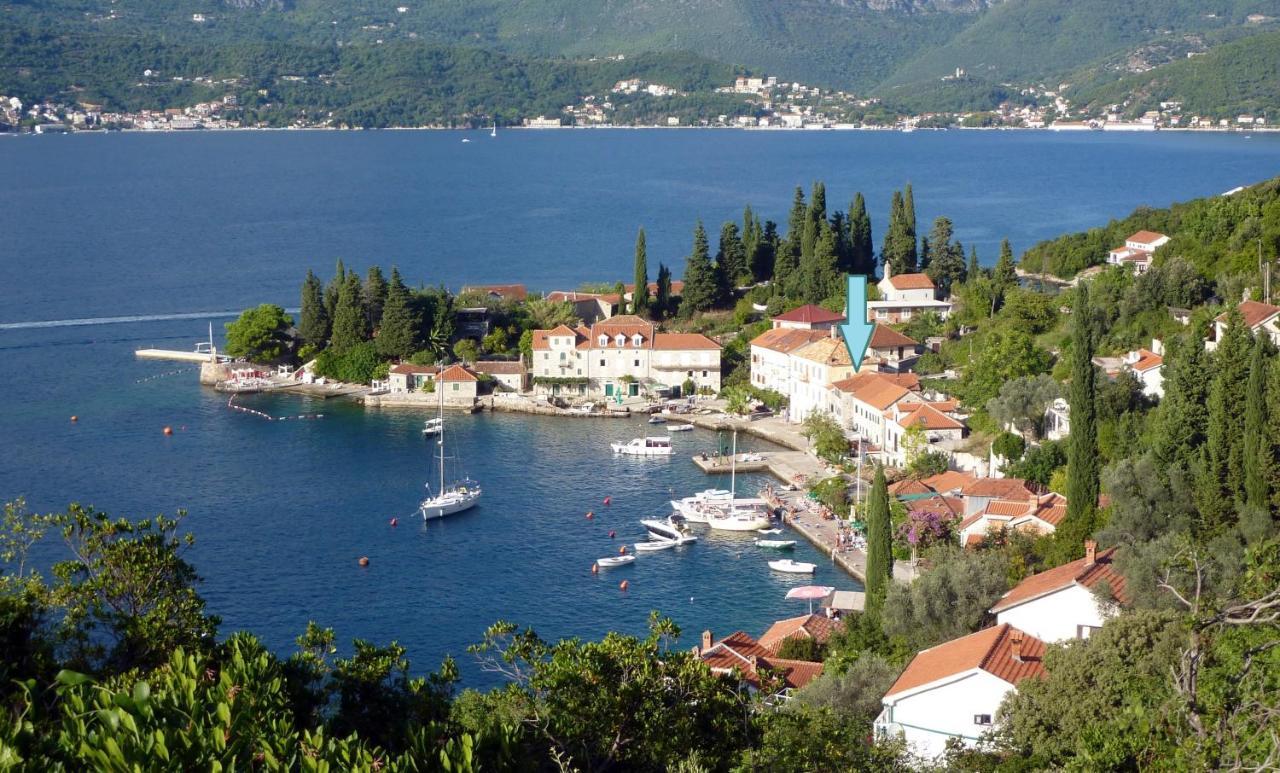 Rose - Apartmani Janovic Luštica Buitenkant foto